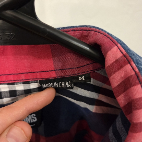 Vintage Stacy Adams Checkered Shirt - Picture 3 of 5